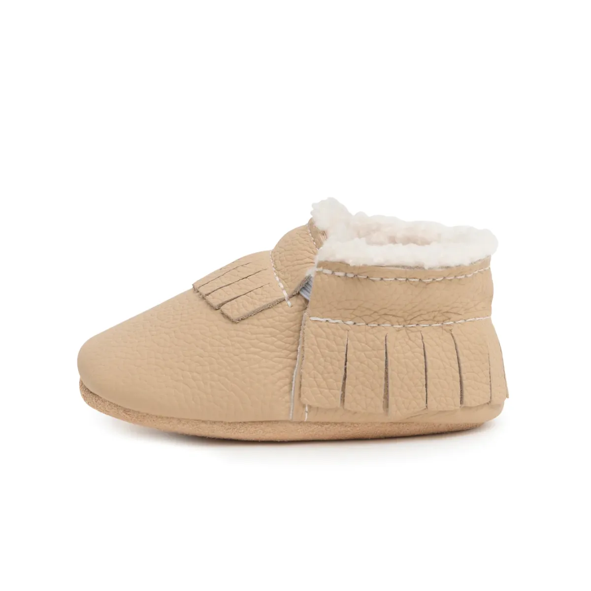 Birdrock Baby Sherpa Moccasins