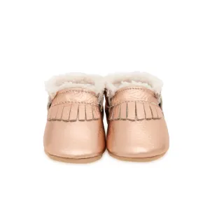 Birdrock Baby Sherpa Moccasins