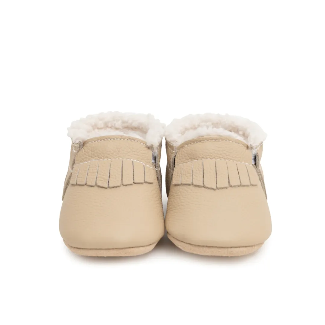 Birdrock Baby Sherpa Moccasins