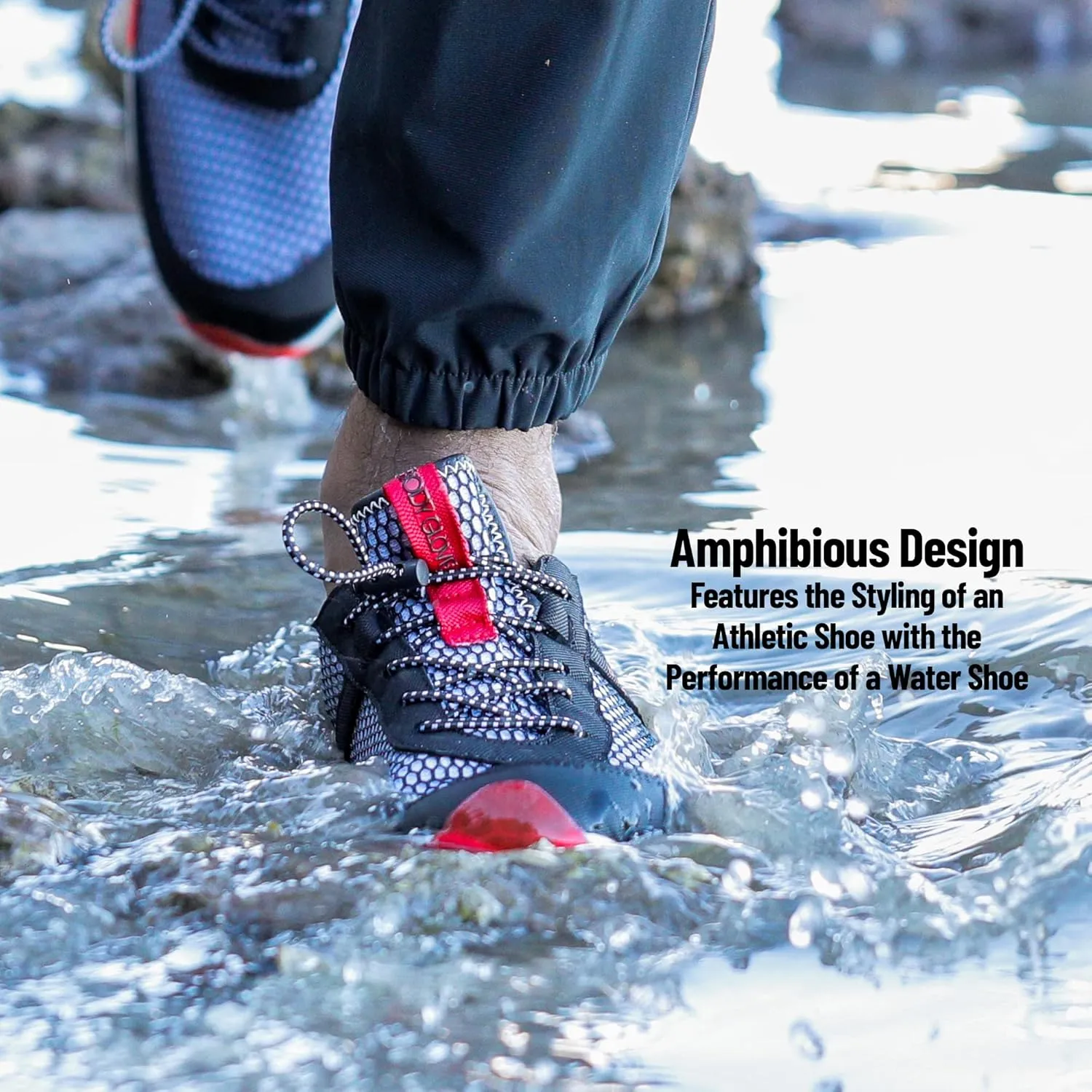 Body Glove Men's Flux Water Shoe - Mens Boat Shoes, Water Shoes for Men, Mens Beach Shoes, Water Socks Men, Deck Shoes Men, Mens Water Shoes