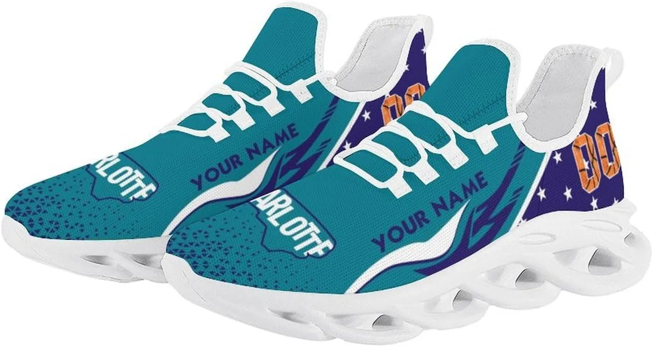Custom Basketball Sneakers City Sports Slip-on Shoes Personalized Name Number Gifts for Basketball Fans Men Women
