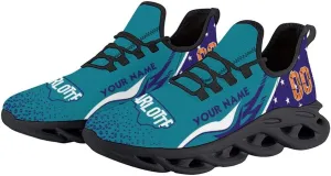 Custom Basketball Sneakers City Sports Slip-on Shoes Personalized Name Number Gifts for Basketball Fans Men Women