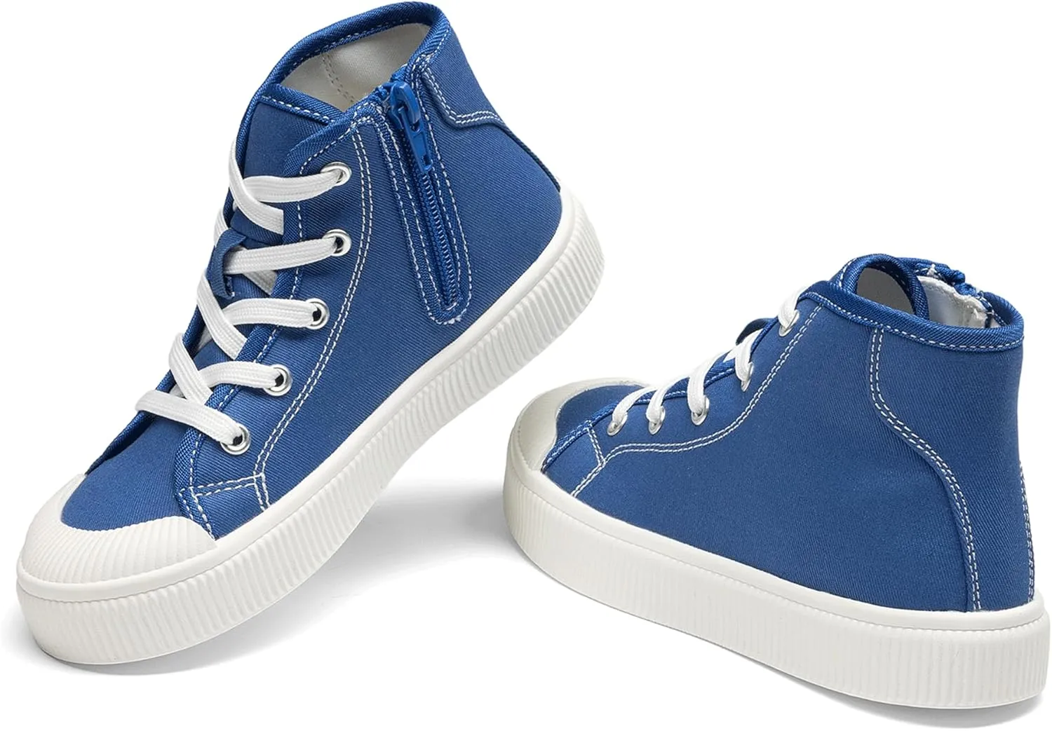 DREAM PAIRS Kids Sneakers Little Boys Girls High Top Canvas Shoes LilLegends CourtStar Casual Walking Shoes