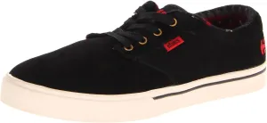 Etnies Jameson 2 Skate Shoe,Black/Tan/Red,11.5 D US