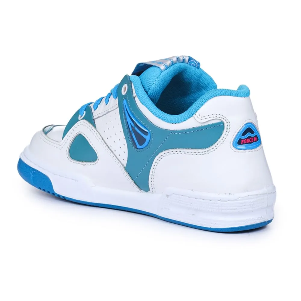 Force 10 Casual Blue Lacing Sneakers For Men DUPLAY NEW By Liberty