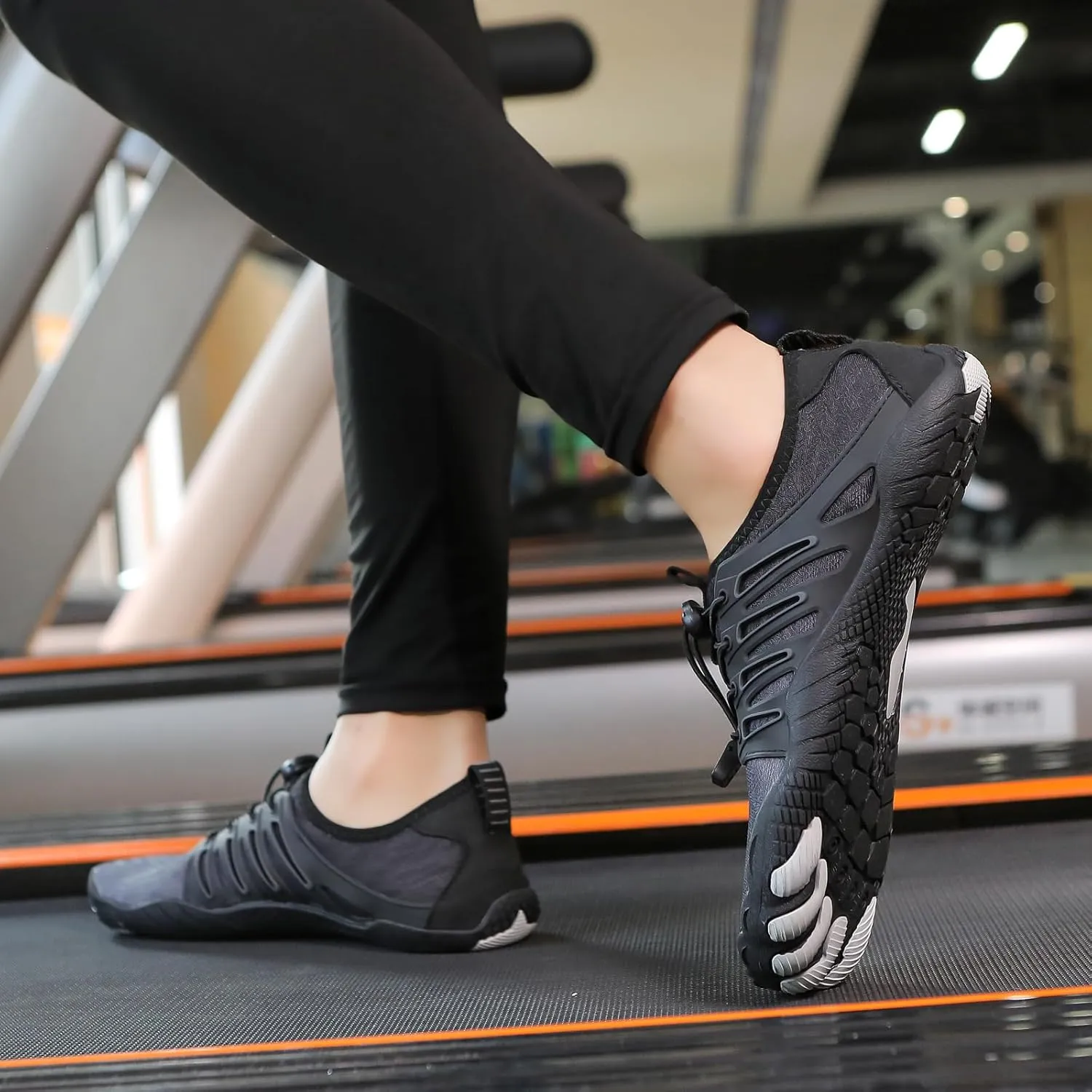 Hike Barefoot Shoes for Womens Mens Footwear, Pro Barefoot Shoes with Wide Toe Box Healthy & Non-Slip, Breathable Trail Running Shoes, Beach Pool Swim Surf Hiking Walking Shoes