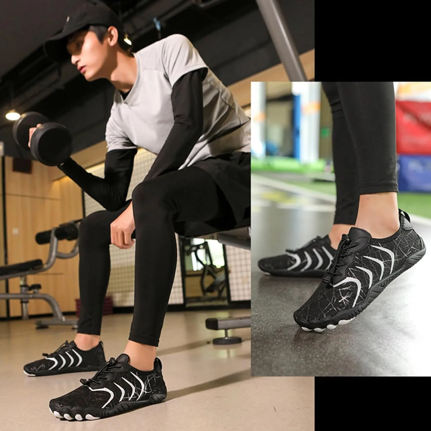 Hike Footwear Womens Barefoot Shoes Hiking Boots Wide Sports Shoes Hiking Shoes