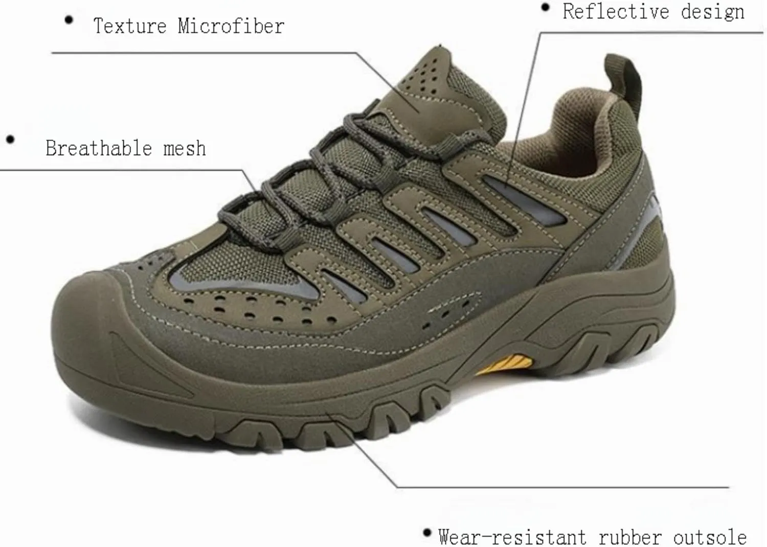 Hiking Shoes Breathable,Fashion Casual Shoes Breathable Hiking Shoes Men's Hiking Shoes,for Outdoor Sports,Mountain for Men