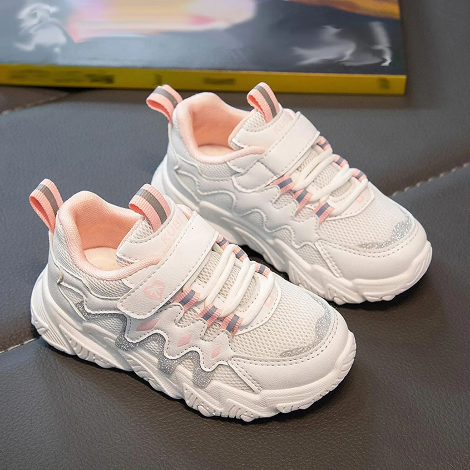IWIHMIV Boys Shoes Breathable Boys Tennis Running Shoes Shoes Kids Lightweight Athletic Outdoor Running Shoes
