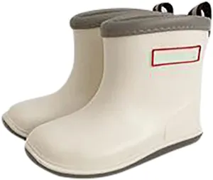 Kids Baby Easy On Rain Shoes Boots for Toddler Short Rain Boots Lightweight Rainy Day Shoes Rain Boots