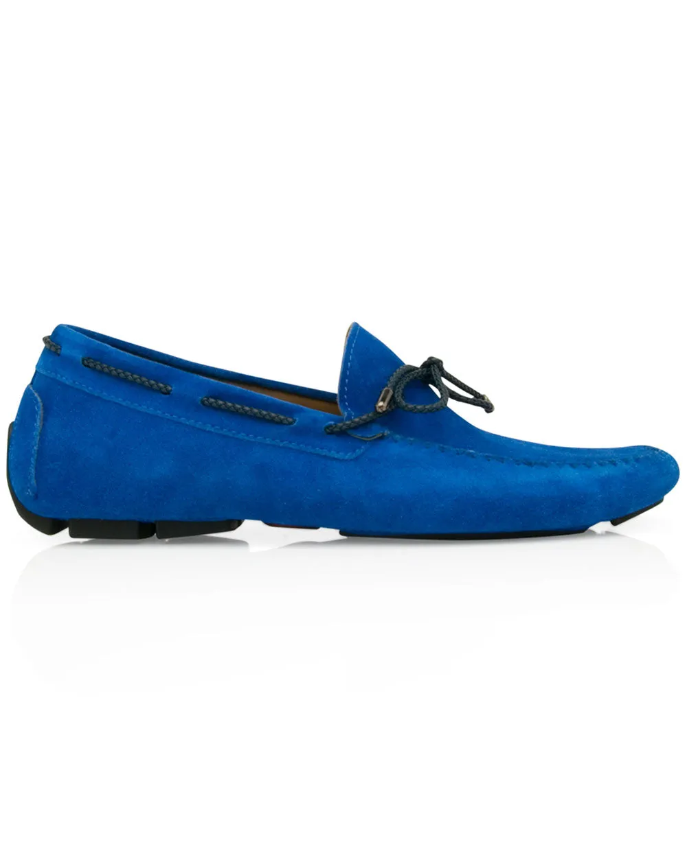 Lace Up Driver in High Blue
