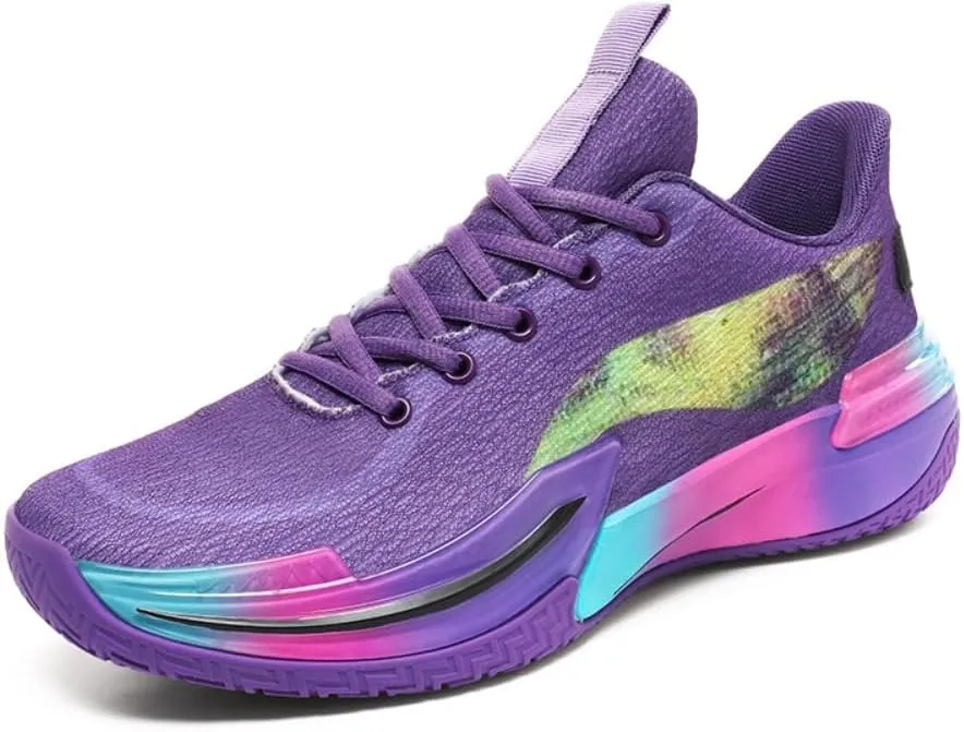 Men Women Basketball Shoes Breathable Non Slip Outdoor Fashion Sneakers
