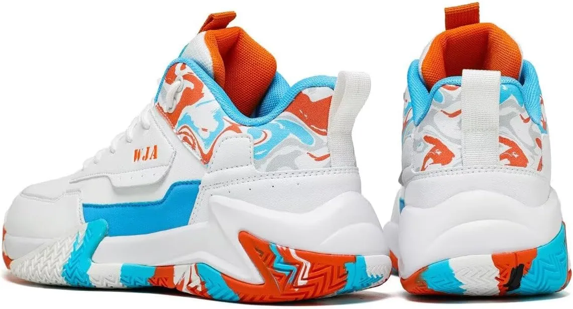 Men's Basketball Shoes Lightweight and Breathable Running Shoes Anti-Slip Outdoor Sports Shoes
