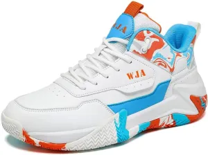 Men's Basketball Shoes Lightweight and Breathable Running Shoes Anti-Slip Outdoor Sports Shoes