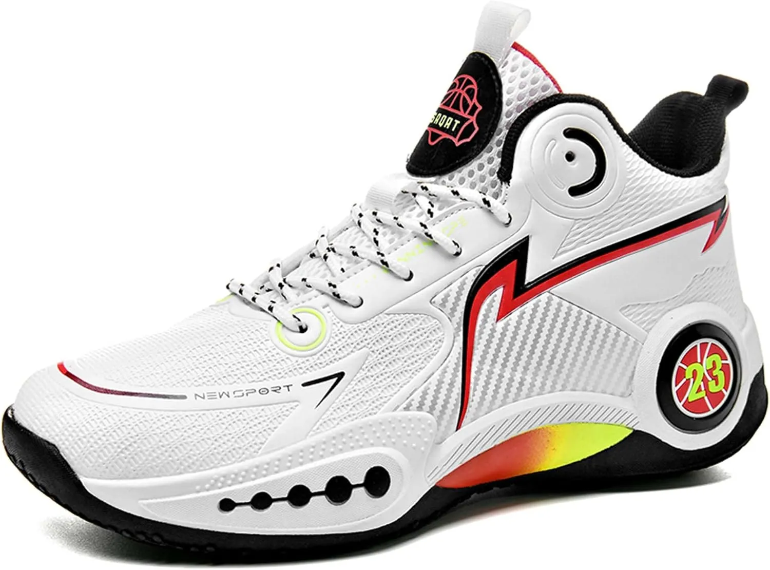 Mens Basketball Shoes Waterproof Durable Lightweight Loose Breathable Sneakers