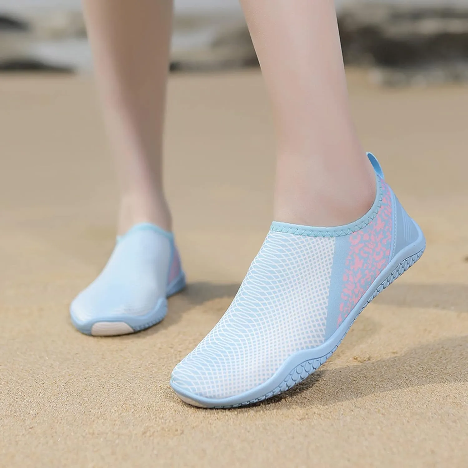 Mens Closed Toe Water Shoes 10 Breathable Non Slip Athletic Water Shoes Hiking Womens Wide Water Shoes Beach Swim Pool River Shoes for Pool Beach Surf Walking Water Park