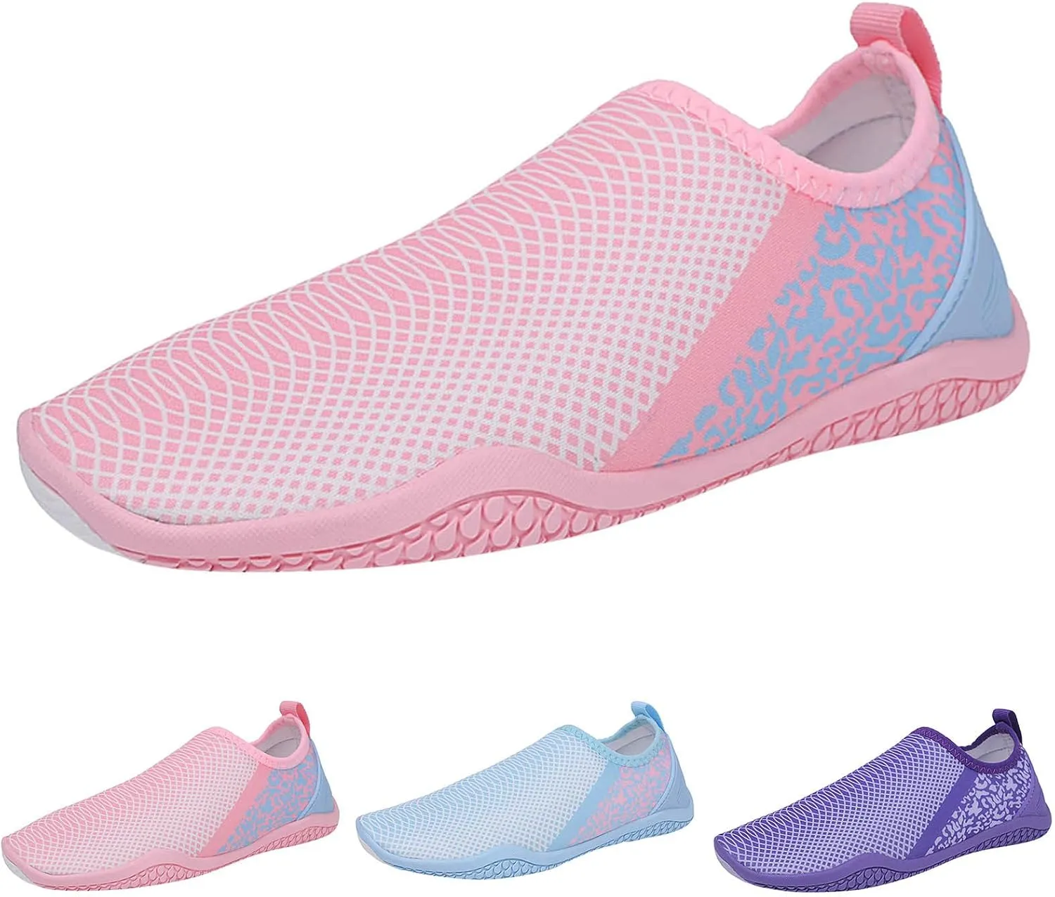 Mens Closed Toe Water Shoes 10 Breathable Non Slip Athletic Water Shoes Hiking Womens Wide Water Shoes Beach Swim Pool River Shoes for Pool Beach Surf Walking Water Park