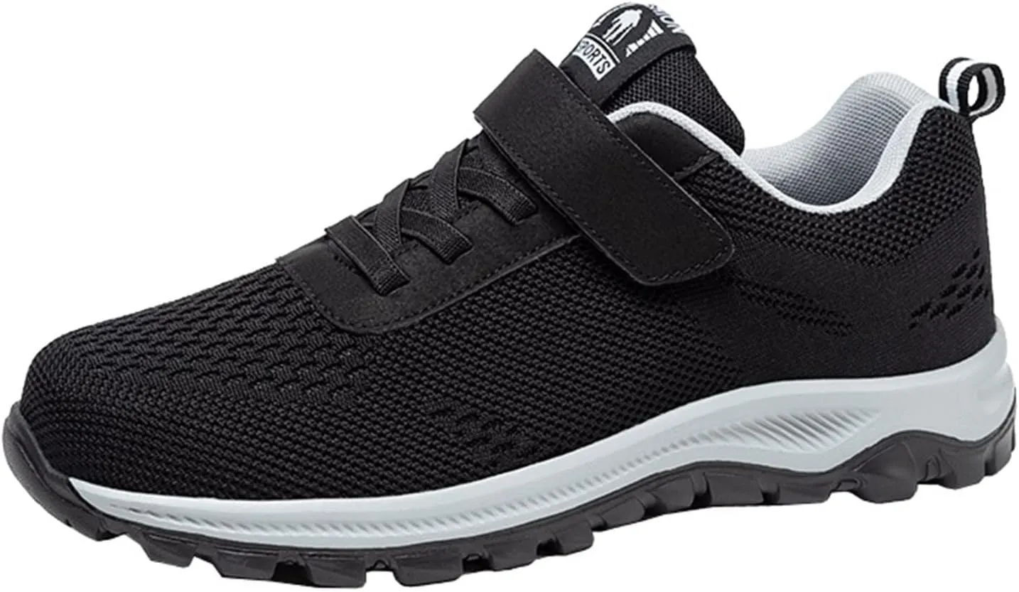 Men's Fashion Versatile Walking Shoes Business Mesh Breathable Walking Shoe Men's Classic Casual Walking Shoes