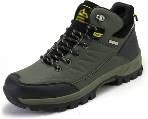 Men's Hiking Shoes, Hiking, Hiking, Traveling, Wild, Wilderness, Spring and Autumn (Color : Army Green, Size : 7)