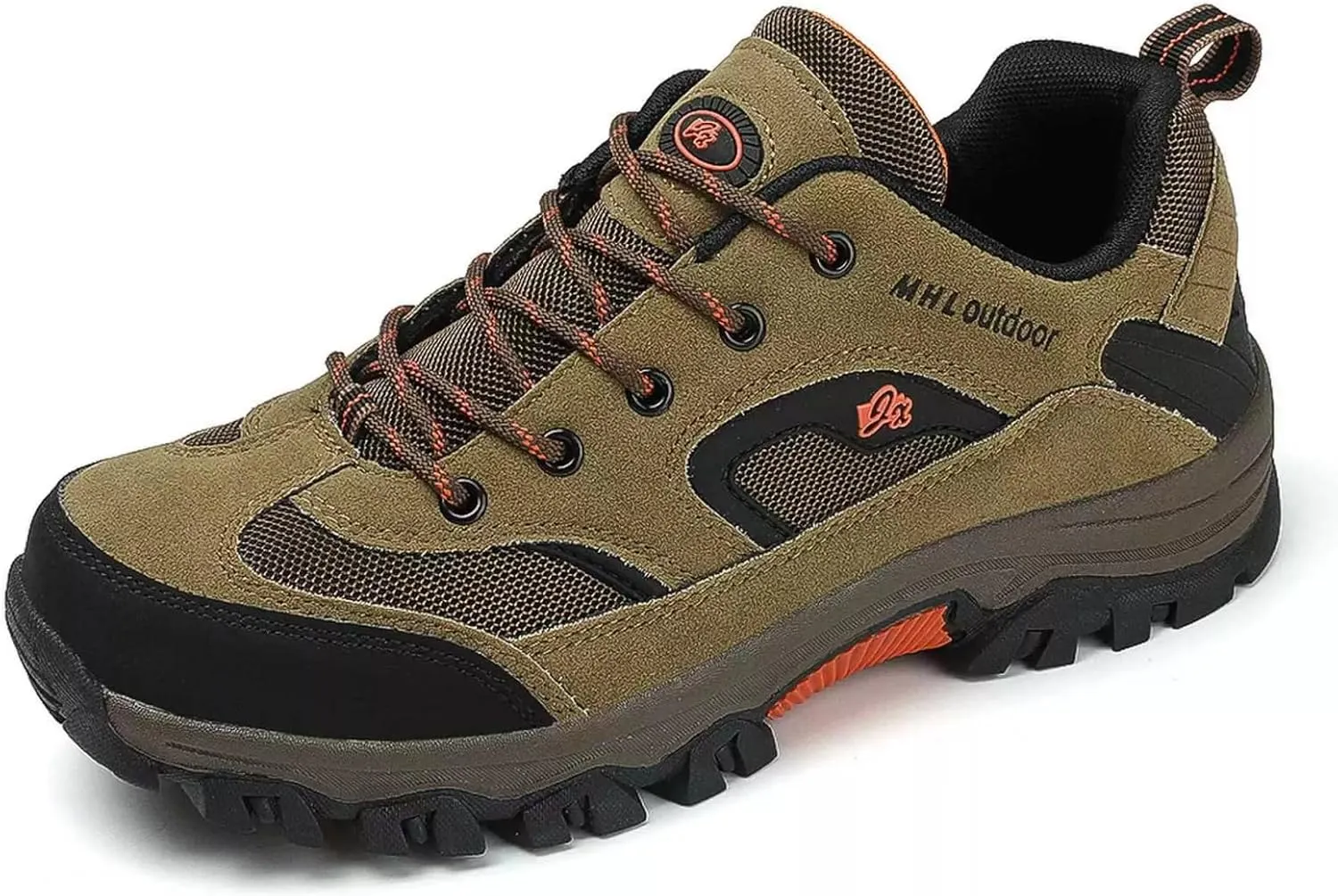 Mens Hiking Shoes Non-Slip Hiking Boots Breathable Orthopedic Hiking Shoes Thick Sole Shock Outdoor Climbing Walking Camping Size 6-10.5 UK