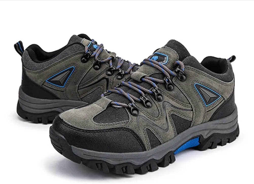Mens Hiking Shoes Non-Slip Hiking Boots Waterproof Hiking Shoes Thick Sole Shock Outdoor Climbing Walking Camping Size 6-10