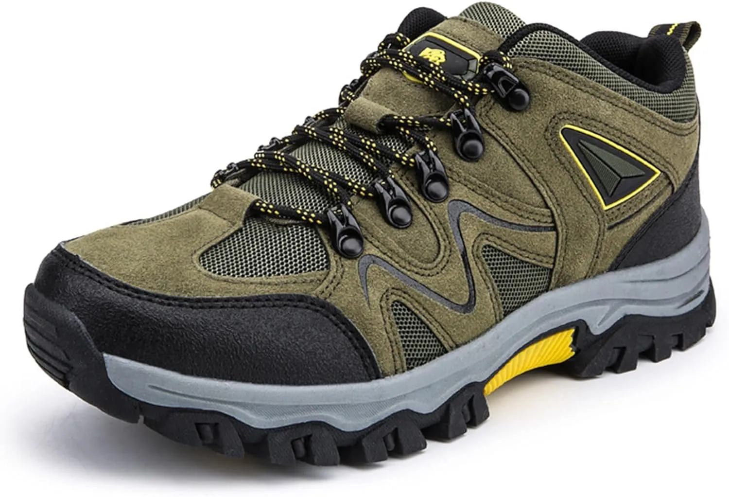 Mens Hiking Shoes Non-Slip Hiking Boots Waterproof Hiking Shoes Thick Sole Shock Outdoor Climbing Walking Camping Size 6-10