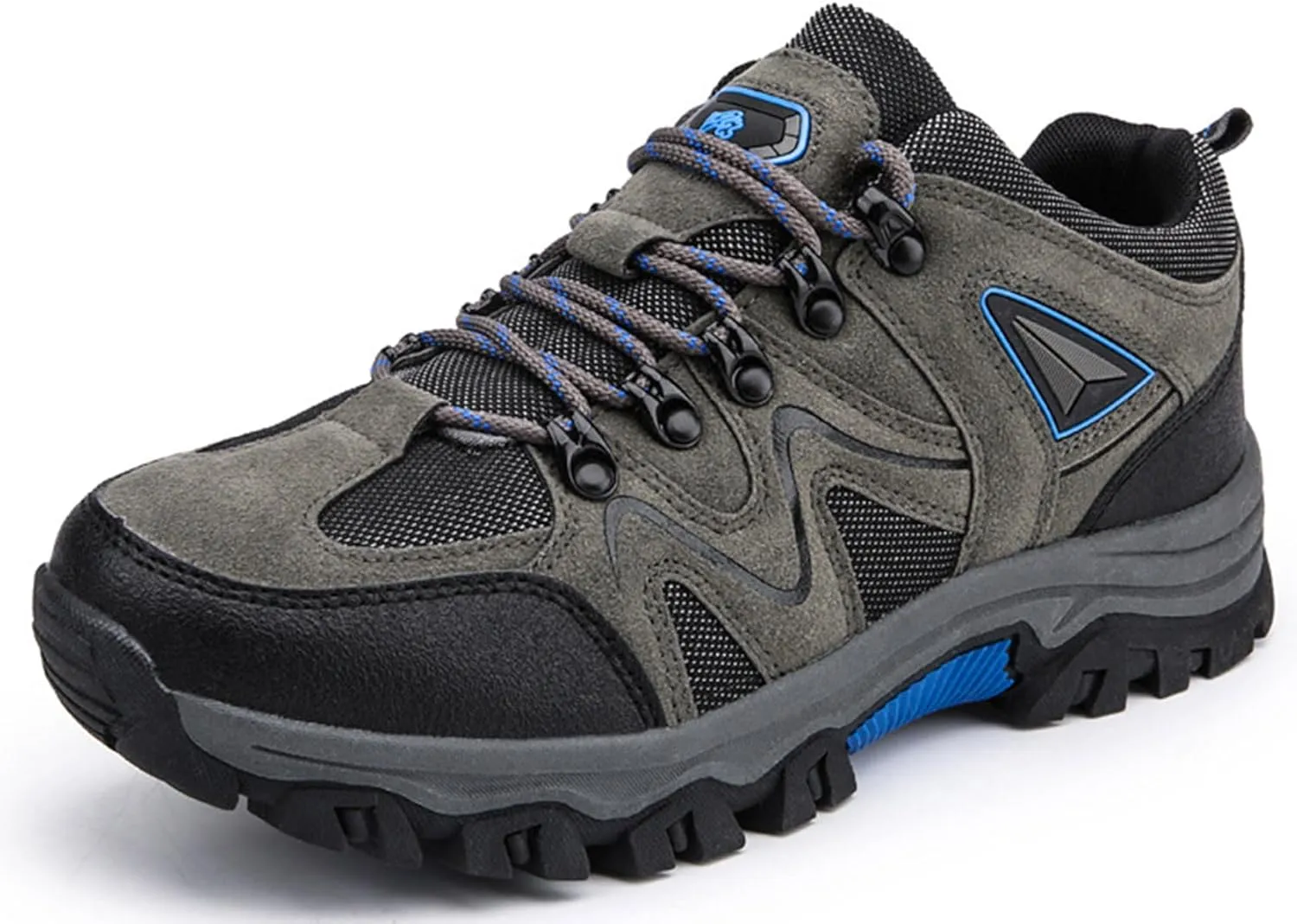 Mens Hiking Shoes Non-Slip Hiking Boots Waterproof Hiking Shoes Thick Sole Shock Outdoor Climbing Walking Camping Size 6-10