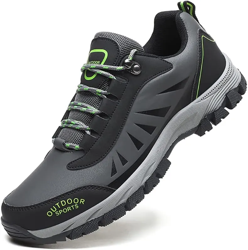 Men's Hiking Shoes Outdoor Athletic Camping Sneakers Waterproof Hiking Shoes Men