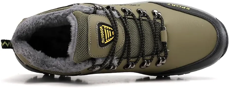 Men's Hiking Shoes Outdoor Athletic Camping Sneakers Waterproof Hiking Shoes Men
