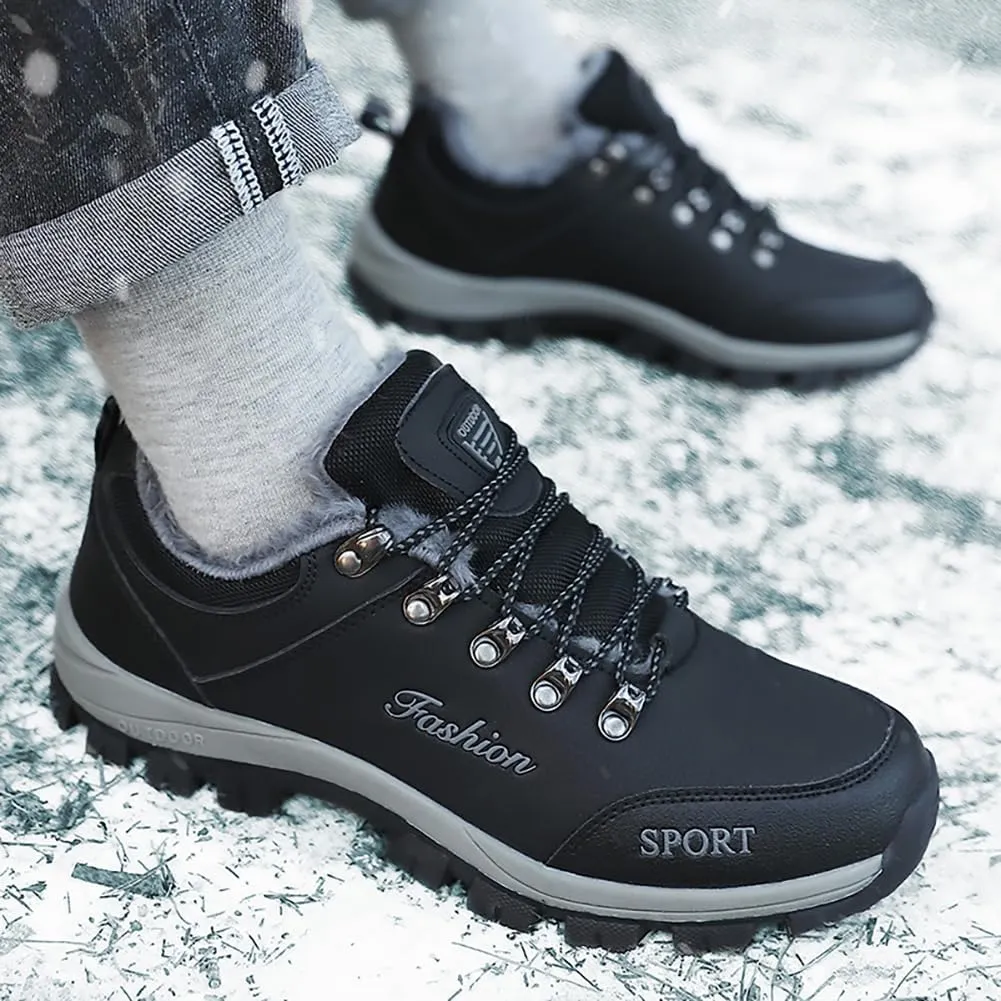 Men's Hiking Shoes Outdoor Athletic Camping Sneakers Waterproof Hiking Shoes Men
