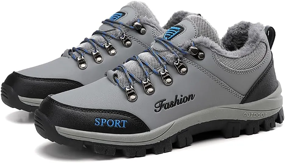 Men's Hiking Shoes Outdoor Athletic Camping Sneakers Waterproof Hiking Shoes Men