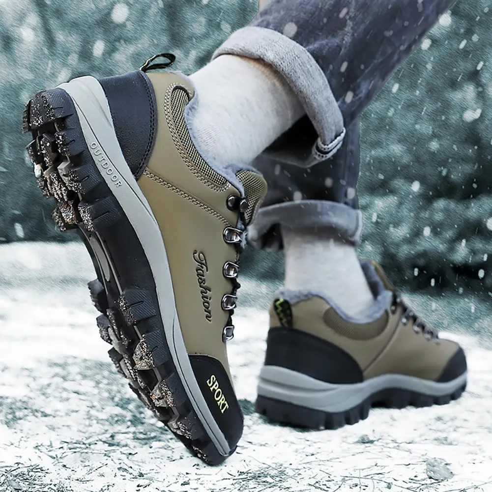 Men's Hiking Shoes Outdoor Athletic Camping Sneakers Waterproof Hiking Shoes Men