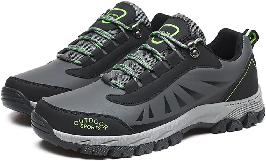 Men's Hiking Shoes Outdoor Athletic Camping Sneakers Waterproof Hiking Shoes Men