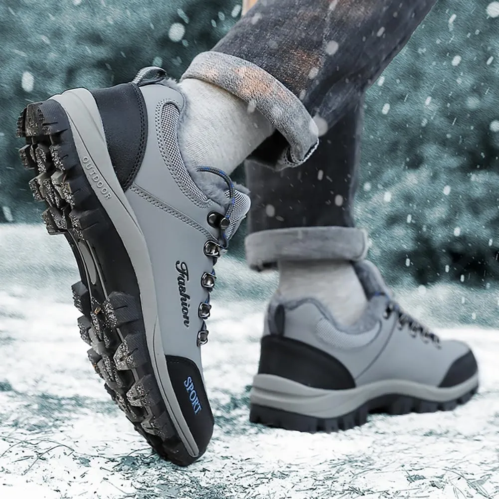 Men's Hiking Shoes Outdoor Athletic Camping Sneakers Waterproof Hiking Shoes Men