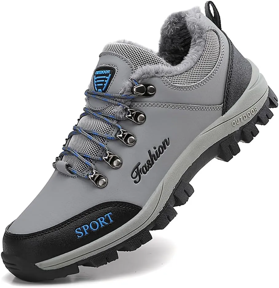 Men's Hiking Shoes Outdoor Athletic Camping Sneakers Waterproof Hiking Shoes Men