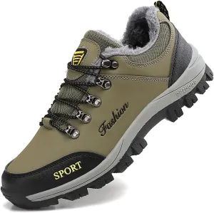 Men's Hiking Shoes Outdoor Athletic Camping Sneakers Waterproof Hiking Shoes Men