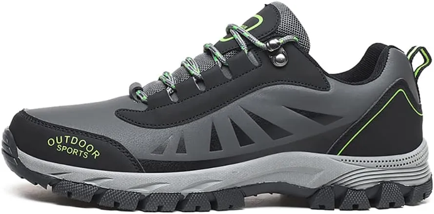 Men's Hiking Shoes Outdoor Athletic Camping Sneakers Waterproof Hiking Shoes Men