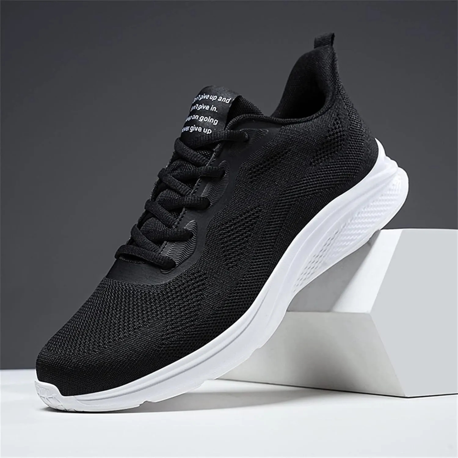 Men's Recovery Shoes Lace Up Solid Running Shoes Casual Fashion Sneakers Lightweight Lite Adapt V3 Sneaker - Men's