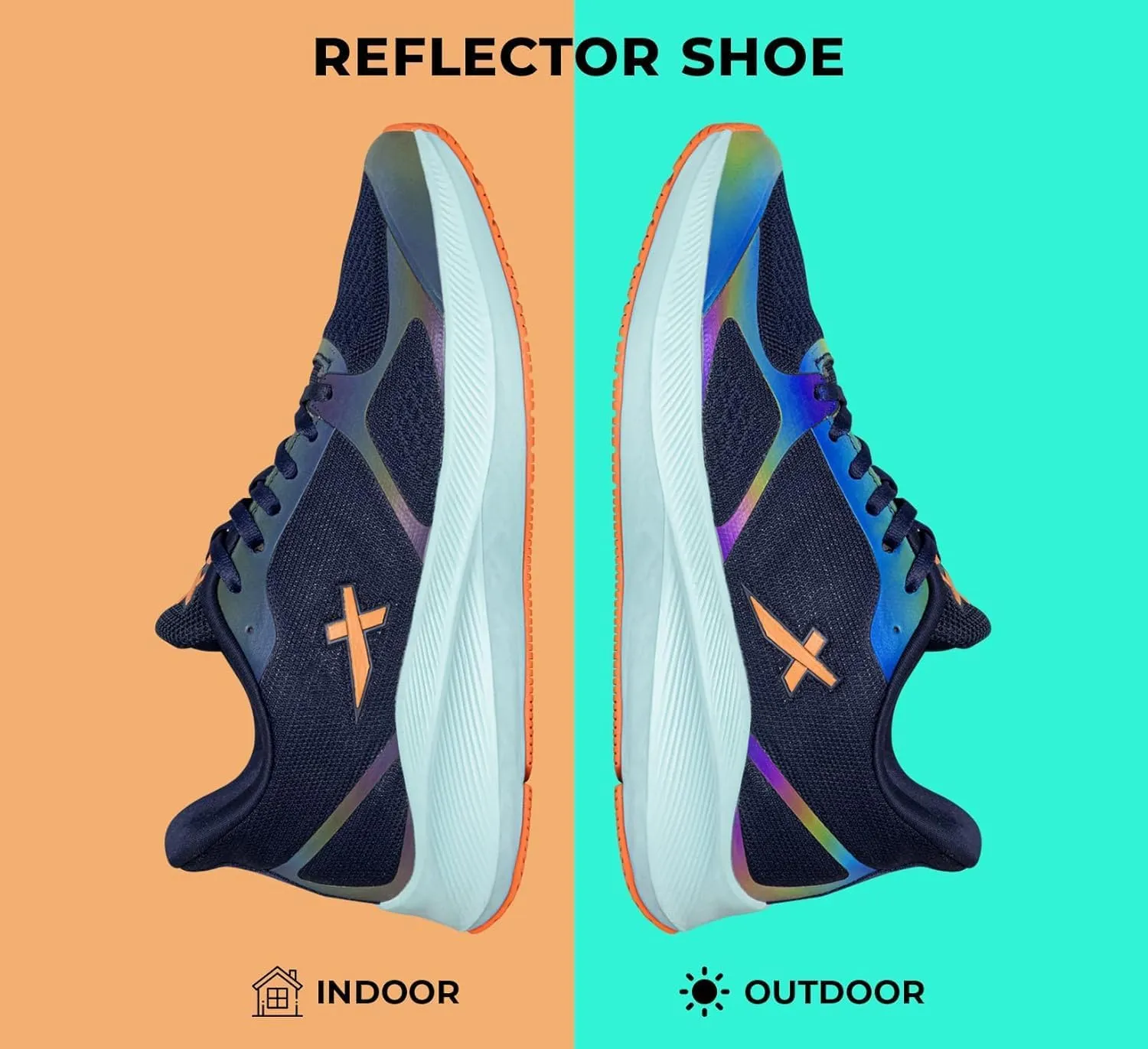 Men's Reflector Running Shoes