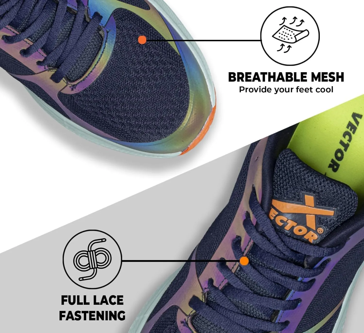 Men's Reflector Running Shoes