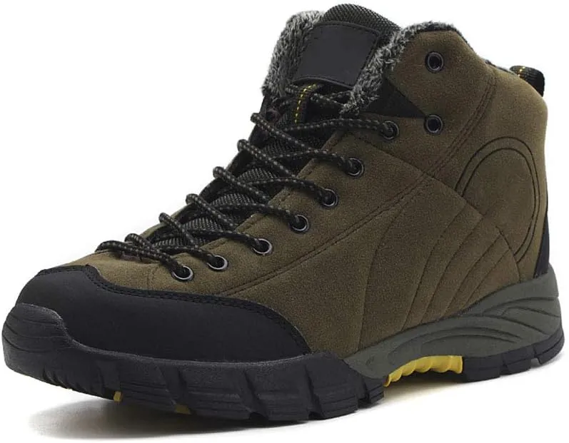 Men's Shoes Non-Slip, Waterproof and Velvet Hiking Shoes Hiking Hiking Snow Shoes