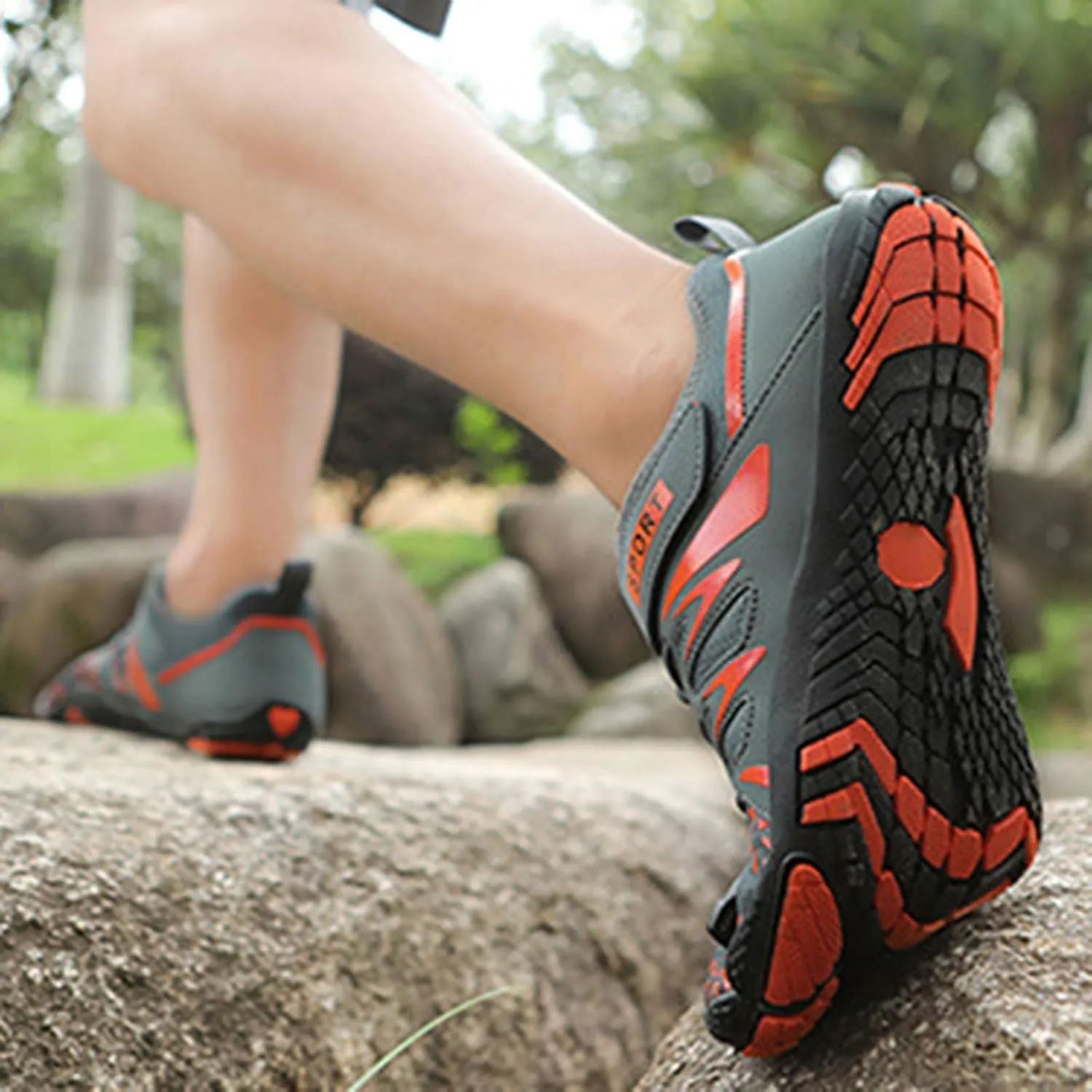 Mens Size 9 Wide Water Shoes Breathable Non Slip Athletic Water Hiking Shoes Women Cute Water Shoes for Women Summer Quick Dry Sandals Slippers for Pool Beach Surf Walk Water Yoga