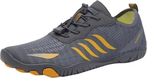 Mens Water Proof Shoes Size 12 Closed Toe Non Slip Hiking Water Shoes Men Womens Wide Width Water Shoes Slip on Soft Beach Shoes for Pool Beach Surf Walking Water Park