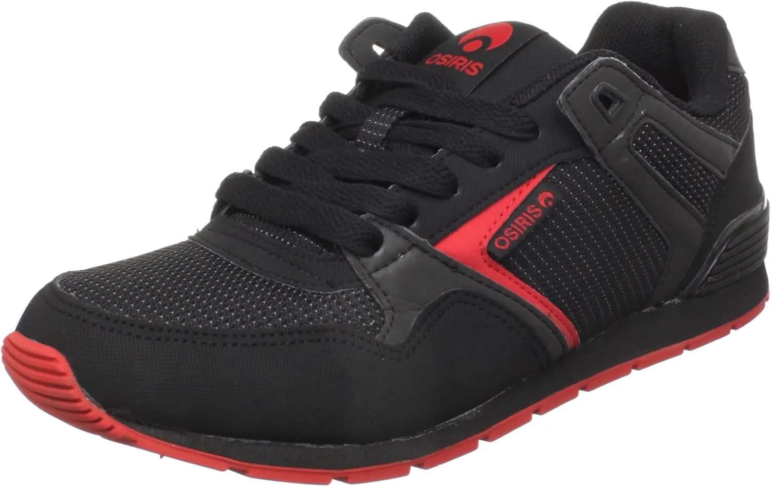 Osiris Men's Hayou LT Skate Shoe,Black/Red/3M,5 M US
