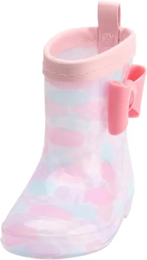 Rain Boots For Boys Toddler Kids Rainbow Rubber Boots Toddler Boy Rain Boots With Bowknot Rain Boots Toddler Boy