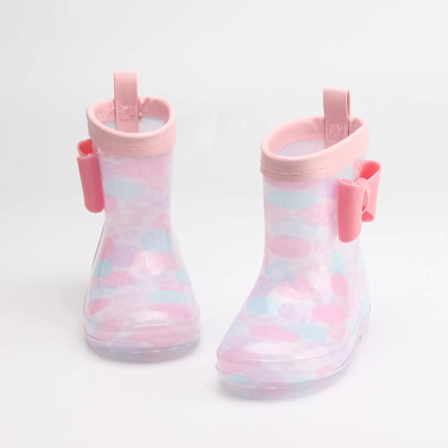 Rain Boots For Boys Toddler Kids Rainbow Rubber Boots Toddler Boy Rain Boots With Bowknot Rain Boots Toddler Boy