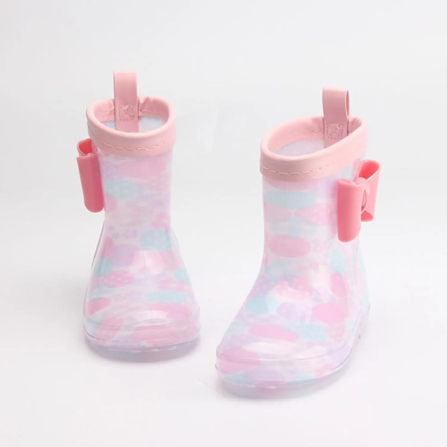 Rain Boots For Boys Toddler Kids Rainbow Rubber Boots Toddler Boy Rain Boots With Bowknot Rain Boots Toddler Boy