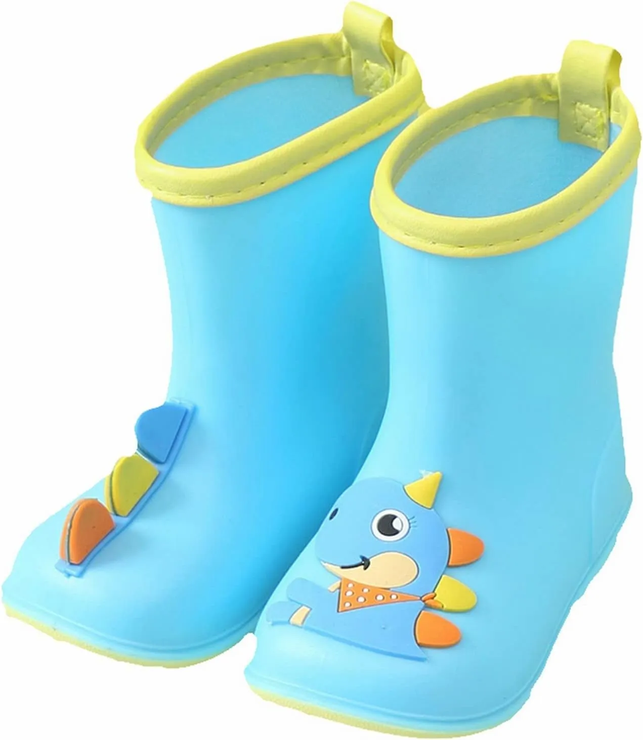 Rain Boots For Girls Baby Cartoo Dinosaur Rain Boots Non-Slip Rubber Waterproo Boy Snow Boots Rainboots Boots Boys