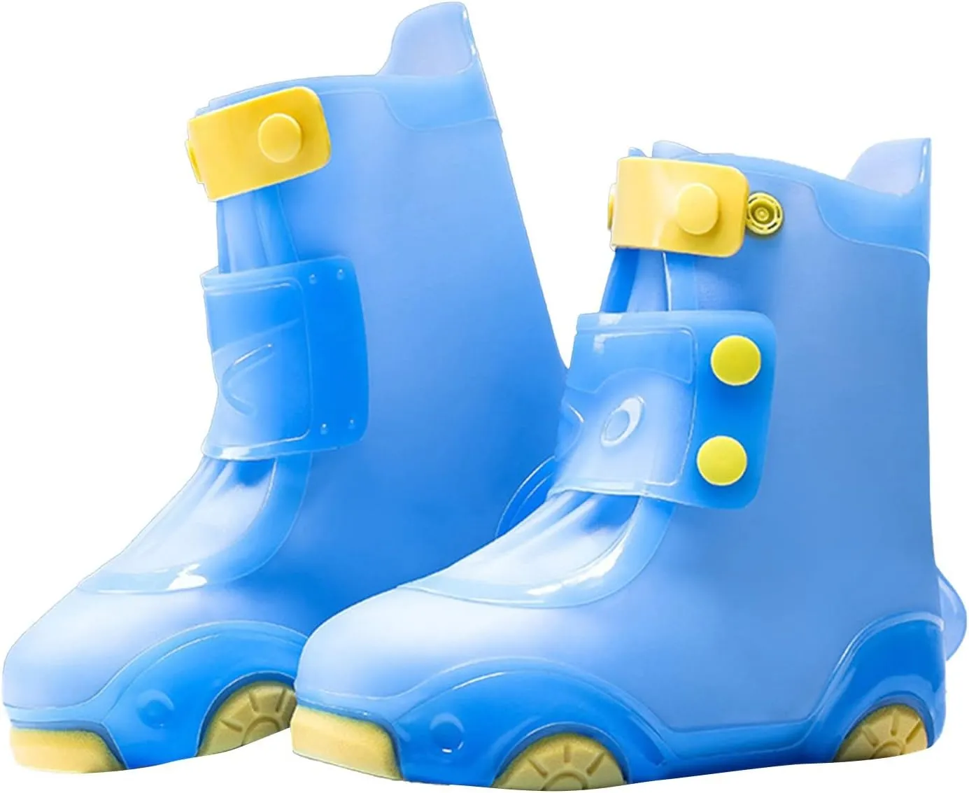 Rain Shoe Cover Waterproo Shoe Cover For Kids Rain Boot Non-Slip Reusable Galoshes For Girls Rainboots Boots Boys