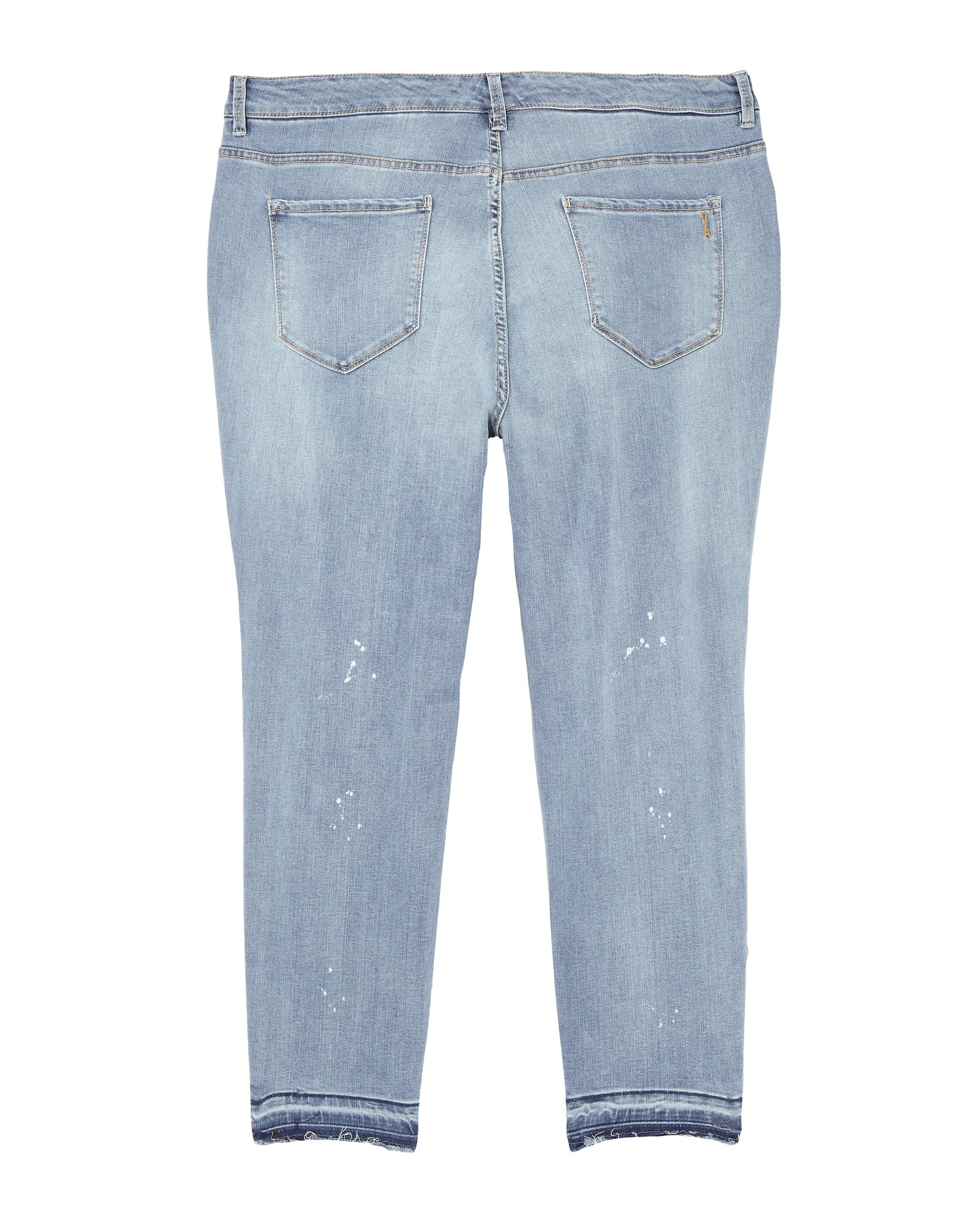 Reed Ankle Skinny with Released Hem | Light Wash